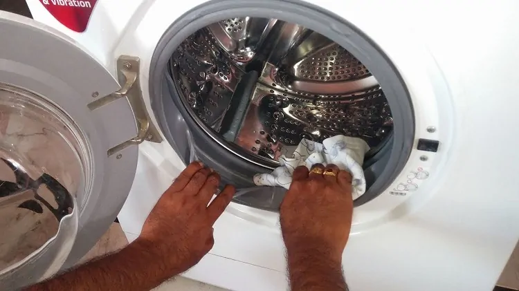 cleaning mold from washing machine